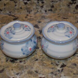 Pair of Ben Rickert, Miniature Lidded Bowls